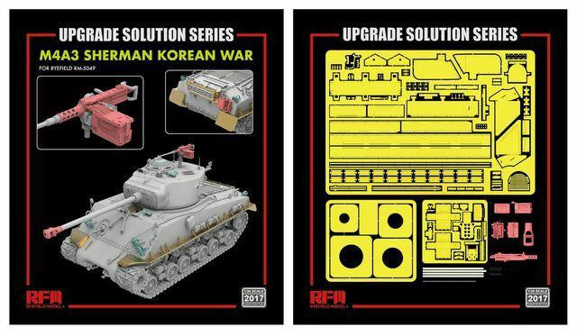 Rye Field Model 1/35 M4A3 Sherman Korean War Upgrade 2017